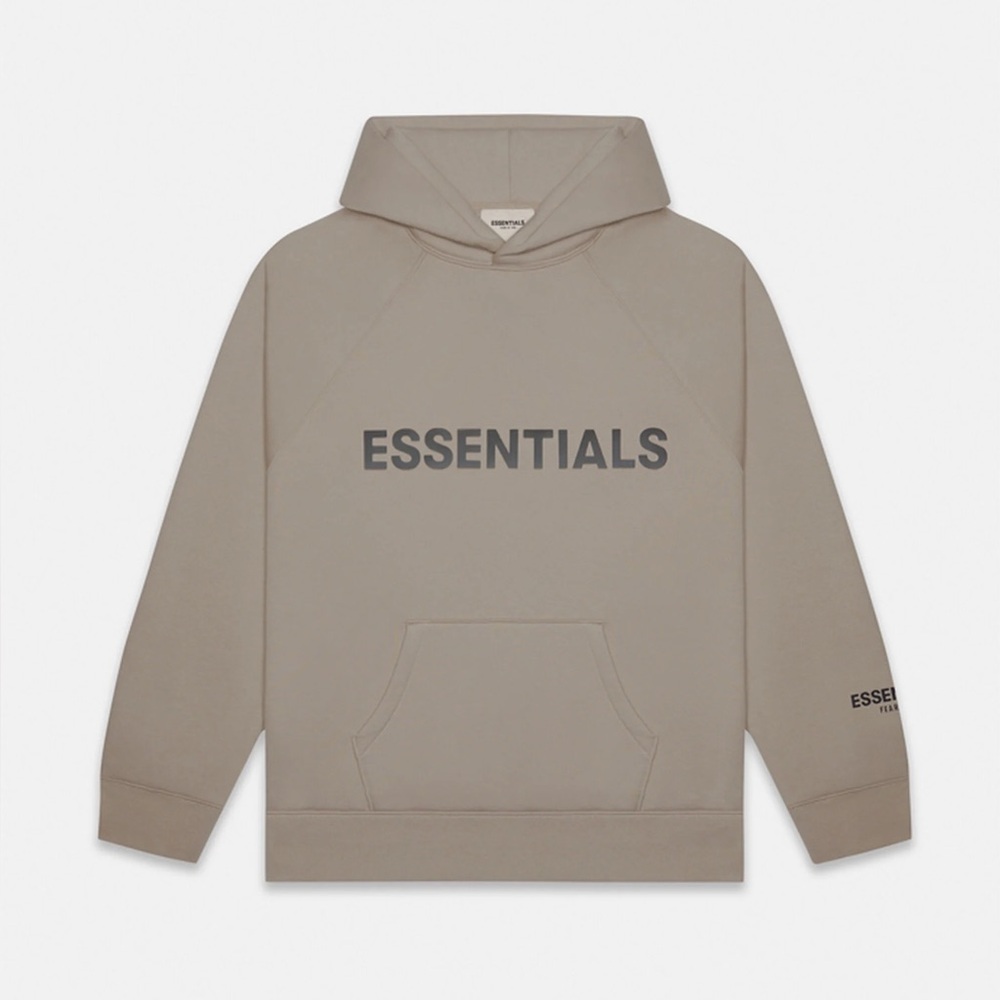 ESSENTIALS fear of god Hoodie in Taupe / Beige | Large | Great Condition | - Picture 7 of 10